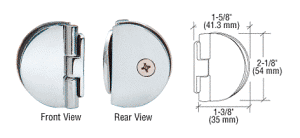 Türscharniere für Glastüren bis 8 mm Glas